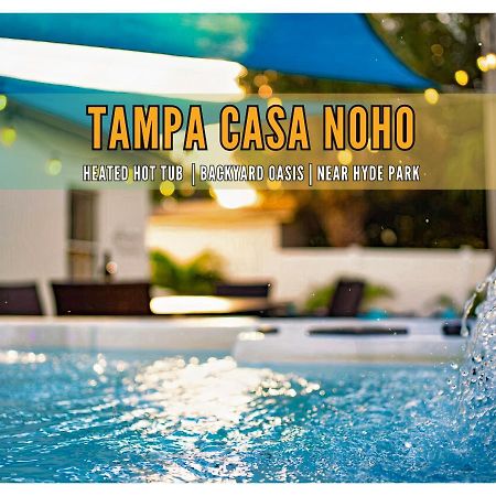 Casa Noho In Central Tampa, Hot Tub, Near Hyde Park Ngoại thất bức ảnh