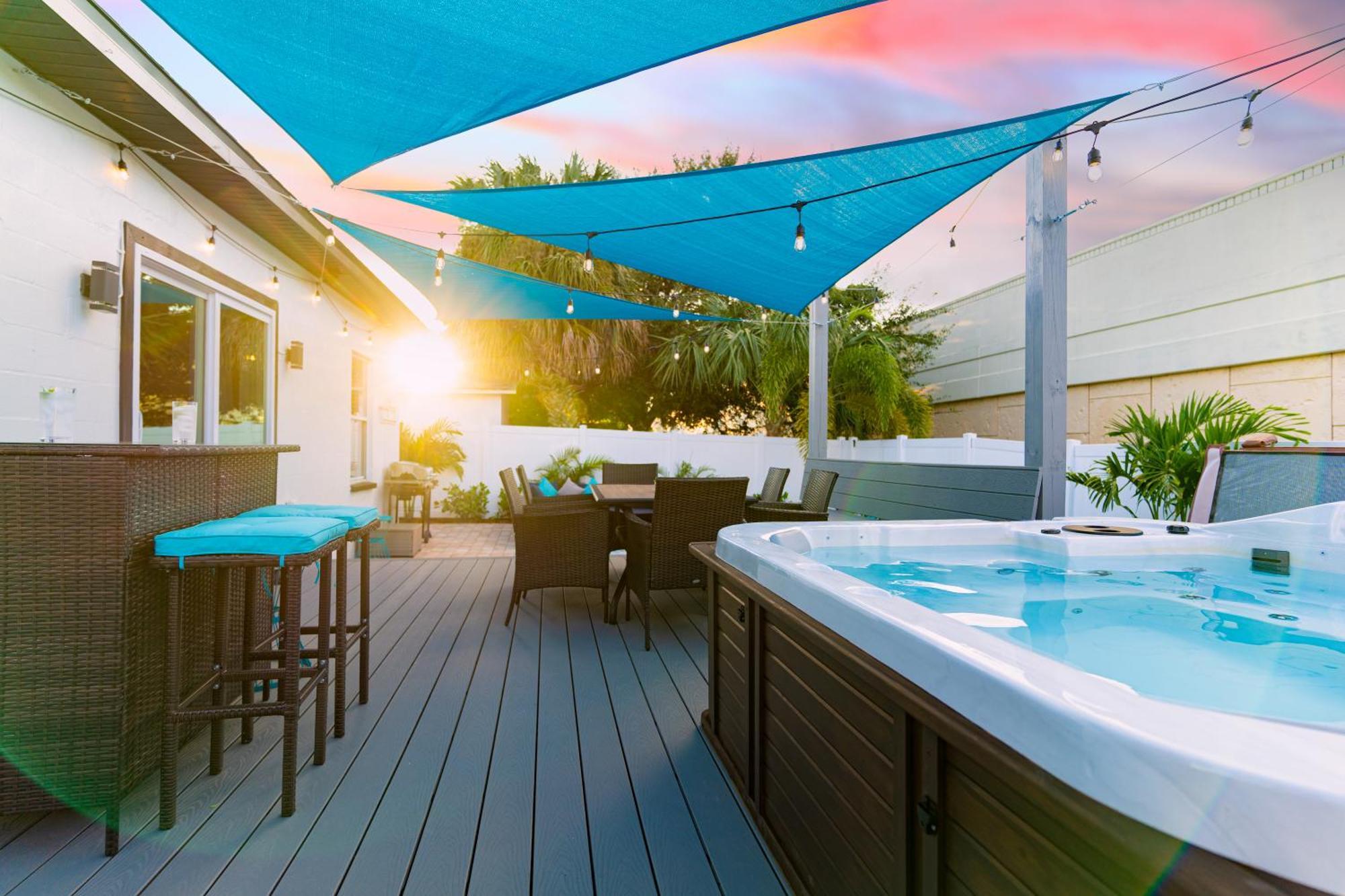 Casa Noho In Central Tampa, Hot Tub, Near Hyde Park Ngoại thất bức ảnh